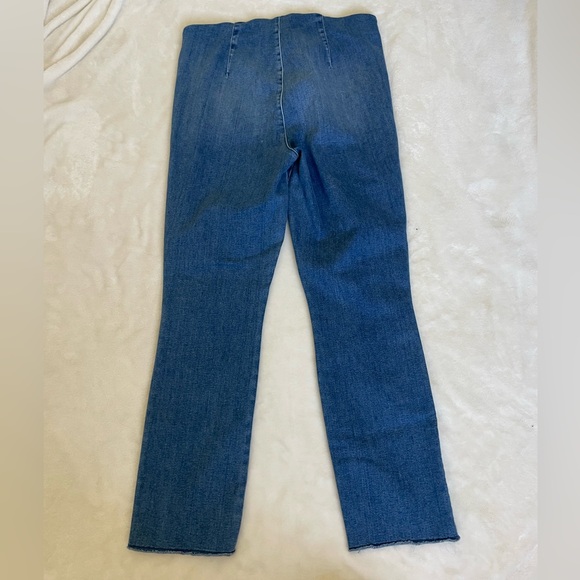 Frank & Eileen Pull On High Rise Blue Jeans - Picture 8 of 9